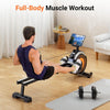 16 Levels Magnetic Rowing Machine Rower with LCD Monitor Home Gym Cardio Workout
