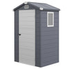 Garden Shed Foundation Kit Tools Bin Equipments Outdoor Gear Storage Shelter