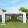 3x4-6x12 m Marquee Party Tent gazebo shelter PE 350 N in white