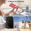 14000BTU Portable Air Conditioner Black WiFi App Remote