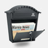 Post Box Parcel Box Combo | Lockable | Outdoor Letter & Package Storage