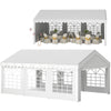 Garden Gazebo Marquee Party Wedding Tent Portable Carport Shelter Car Canopy