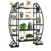 Indoor Display Shelf Plant Stand With Grow Lights 12 Tiered 177cm Tall Bookcase