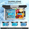 55L Portable Car Refrigerator Dual Zone 12/24V Compressor Fridge Freezer -20-20℃