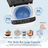 Fully Automatic Portable Washing Machine Mini Washer/Spin Dryer Laundry 3.5kg