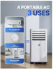 KGOGO Air Conditioning Unit 7000 BTU Portable Air Conditioner with 4 In 1