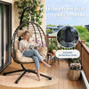 Rattan Egg Chair Swing Outdoor Garden Patio Hanging Wicker Hammock Pod Chair NEW