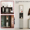 Priano Freestanding Bathroom Cabinet Unit Grey Vanity Cupboard Storage Unit