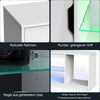 LED TV Stand Cabinet Unit Modern Matt Gloss Door MDF Entertainment RGB Lights UK