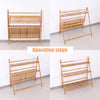Multiple Flower Plant Pot Stand Folding Ladder Display Shelf Garden Storage Rack