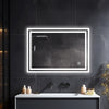 LED Illuminated Bathroom Mirror Lights with Demister Touch Sensor IP44 Heilmetz®