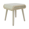 8 Seater Beige Garden Corner Sofa Set with Rope Effect with Matching Dini FTR212