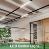10X 4FT 50W LED Batten Tube Lights SMD 2835 Aluminium Non‑Flicker Garage