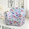 Kids Armchair Toddler Sofa Foam Filled Upholstered Couch Dinosaur