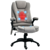 Office Chair w/ Heating Massage Points and Lumbar Support Grey
