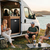 65L Built-In Refrigerator, Dual-Zone Compressor Fridge & Freezer Suitable for RV