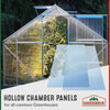 10x Polycarbonate Greenhouse Twin Wall Sheets | 4mm | Double Wall Roofing Clear