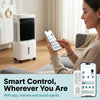 Portable Air Conditioner 25L Evaporative Cooler 1700CFM Ice Packs 60° Timer