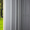 8X4 Metal Garden Shed Heavy Duty Storage Sheds House Pent Roof Sliding Doors