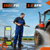212 cc 7HP Pressure Washer POWER JET CLEANER Petrol 3500PSI / 240BAR w/ 5 Nozzle