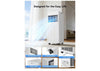 Portable Air Conditioner, 4-in-1, 7000 BTU, 24H [Energy Class A] 300 Sqft Cool
