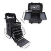 Makeup Trolley 2in1 Beauty Trolley Case w/ 8 Drawers Hairdressing Case on Wheels