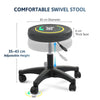 Black Massage Bed Beauty Salon Massage Table Therapy Couch with Stool