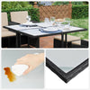 8 SEATER CUBE RATTAN GARDEN FURNITURE SET CHAIRS SOFA TABLE OUTDOOR PATIO WICKER