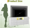 8 Fabric Drawers, Metal Frame Storage Cabinet with Wood Top for Living Room