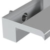 300mm Stainless Steel Waterfall Water Blade Cascade Koi Fish Pond Back Inlet