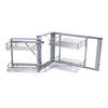 PullOut Kitchen Magic Corner Baskets Cupboard Larder Storage Shelf Rack Close UK
