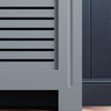Grey Radiator Cover Grill Shelf Cabinet MDF Wood Modern Traditional Furniture