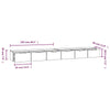 Wall Cabinets 2 pcs Grey Sonoma 102x30x20 Engineered Wood L8T1