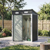 4ft x 3ft Outdoor Storage Shed Steel Garden Sheds Small Tool House with Door