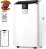 12000 BTU Portable Air Conditioner Smart WiFi AC Dehumidifier Fan Remote Control