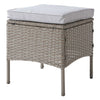 Polyrattan Garden Furniture Set 7 Seater Corner Sofa Dining Table Patio Outdoor