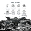 8K HD Drone Dual Camera WIFI FPV Foldable Selfie RC Quadcopter+3 Batteries