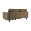 Dusk Sloane Olive Matte Velvet 3 Seater Sofa RRP £999