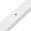 150x50mm White PVC Cable Trunking - 10m Conduit Cover for Organizing and Q8Q3
