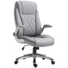 Vinsetto High Back Executive Office Chair, Grey, Refurbished