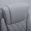 Vinsetto High Back Executive Office Chair, Grey, Refurbished