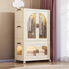 Portable Wardrobe Folding Closet With Shelves Clothes Cabinet Storage Toys Box