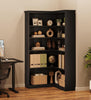 Corner Bookshelf Bookcase 5 Tier Corner L Shaped Bookshelfs Storage Display Rack