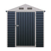 3-10FT Galvanised Garden Storage Shed Outdoor Apex /Pent Roof Log Tool House Box