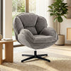 Accent Chair with Swivel for Living Room Grey