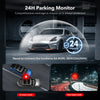 Dash Camera 4K Front and Rear, Touch Screen 3.18", Free 64GB Card