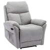 Recliner Chair Fabric Padded Seat Single Sofa Lounge Manual Reclining Armchair