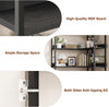 Arched Bookshelf Corner Bookcase L Shaped Bookshelf Metal Frame Display Rack