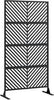 72"×40" Metal Privacy ScreenOutdoor Decor Privacy Screen Heavy Duty Fence Panel