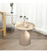 Side Table Accent Pedestal Table Pedestal Table Home Decor Drink Table for